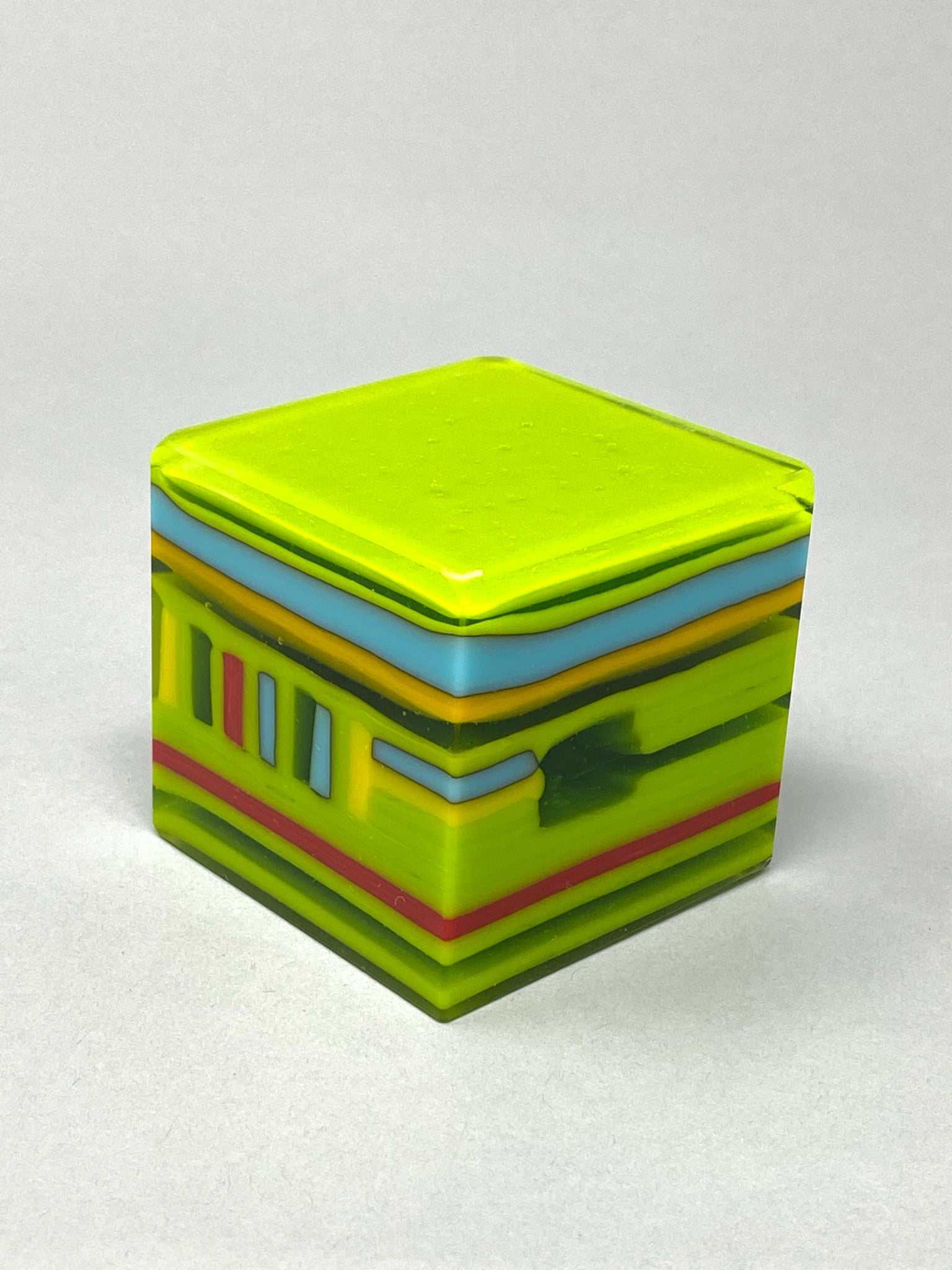 Layered Paperweights / Cubes