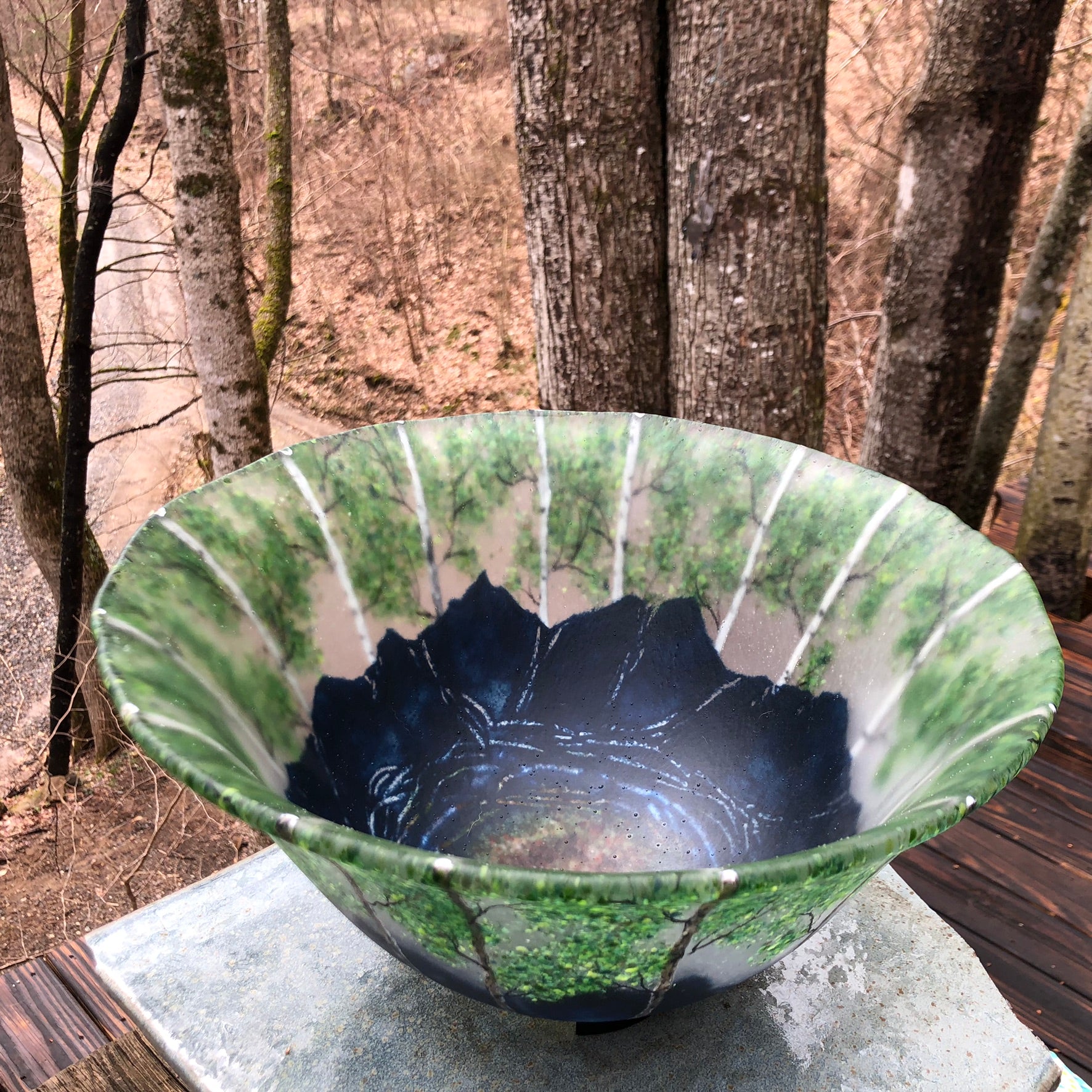 Summer in the Mountains Vessel