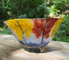 Gold &amp; Crimson Fall in the Mountains Vessel