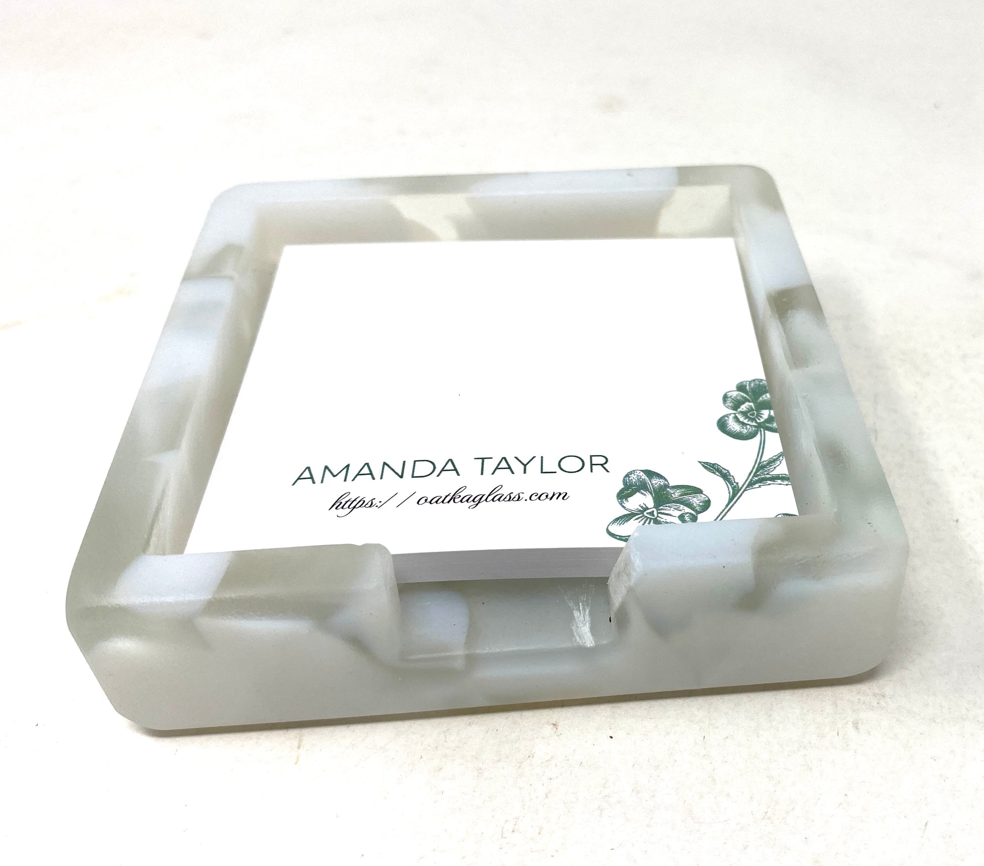 Post-It Note Holders - Cast Glass