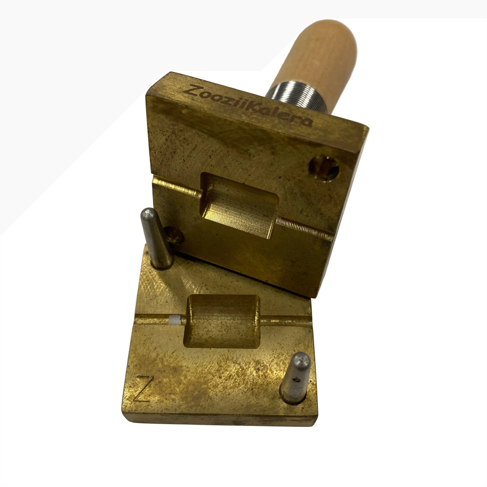 Zoozii's Kalera Medium Brass Glass Bead Press
