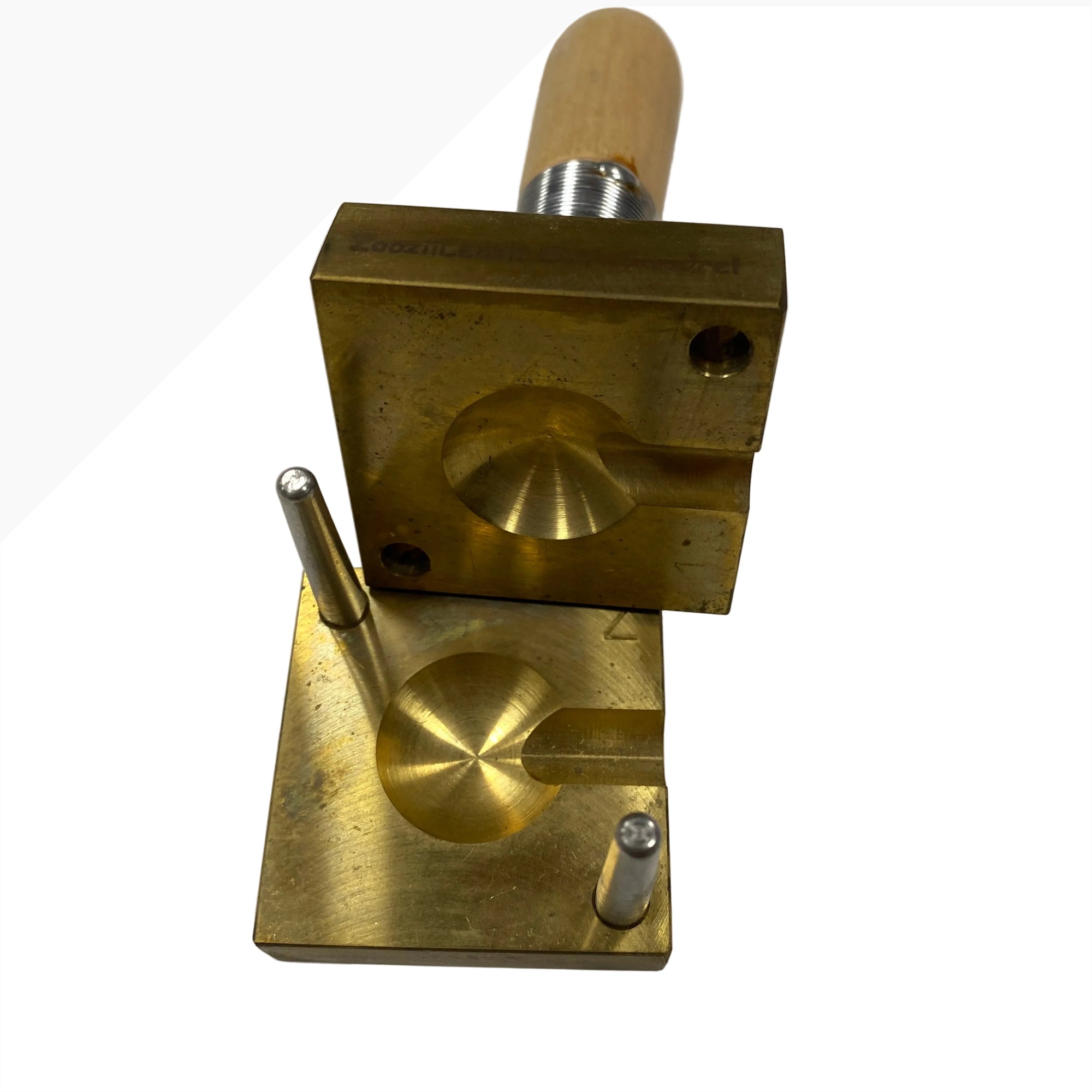Zoozii's Lentil Off Mandrel Brass Glass Bead Press