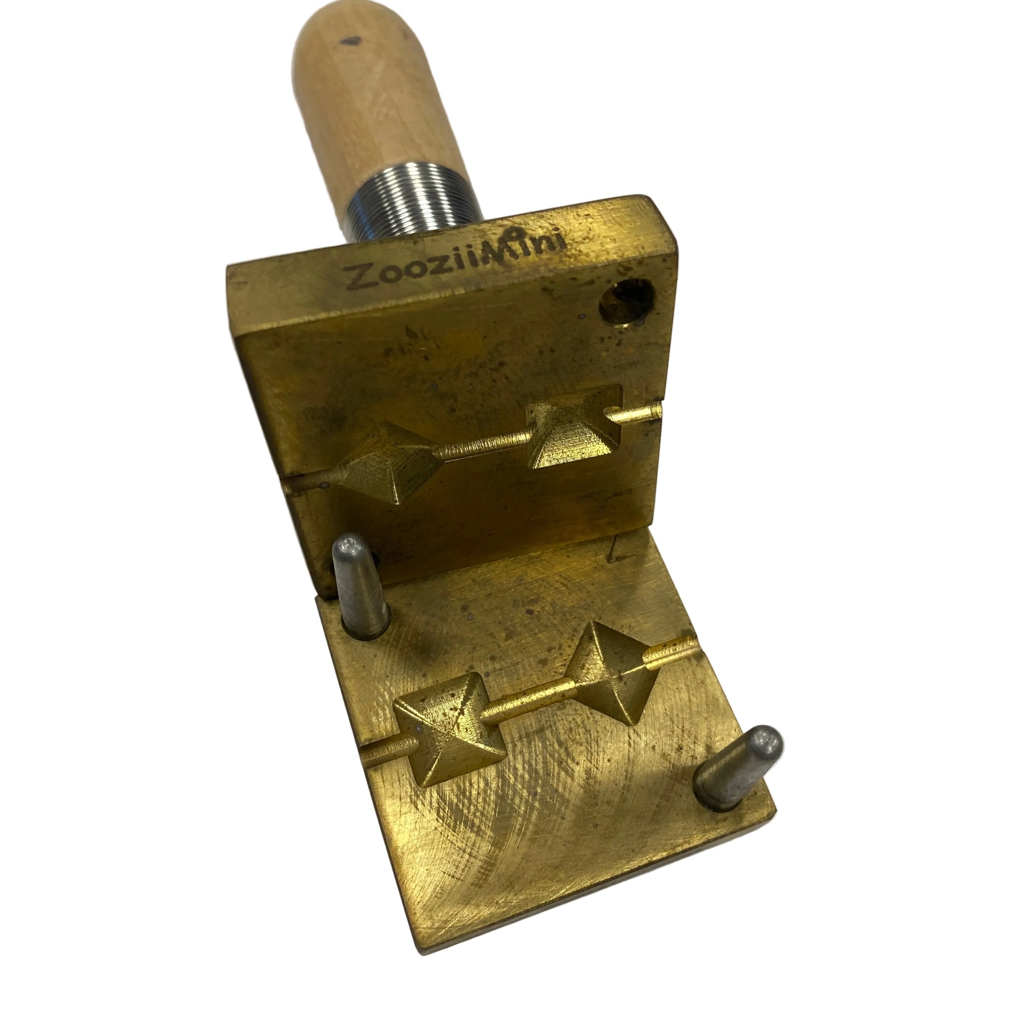 Zoozii's Mini Brass Glass Bead Press