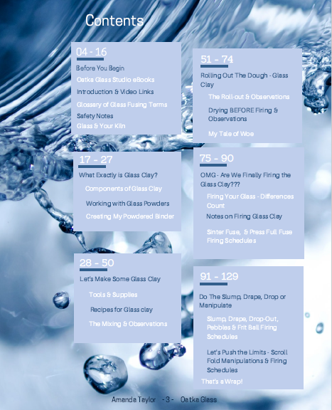 Glass Powder Topics Book I - Exploring the World of Glass Clay