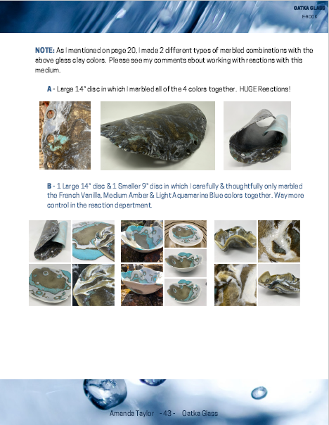 Glass Powder Topics Book I - Exploring the World of Glass Clay