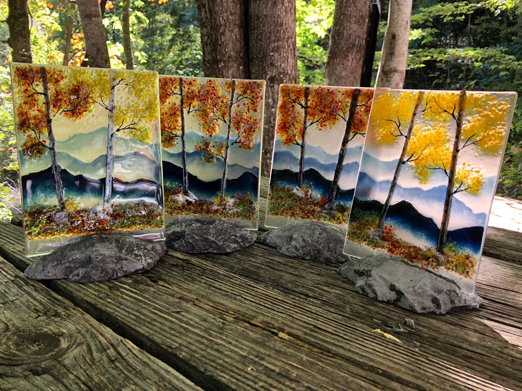 Personalized Class - Landscapes in Kilnformed Glass