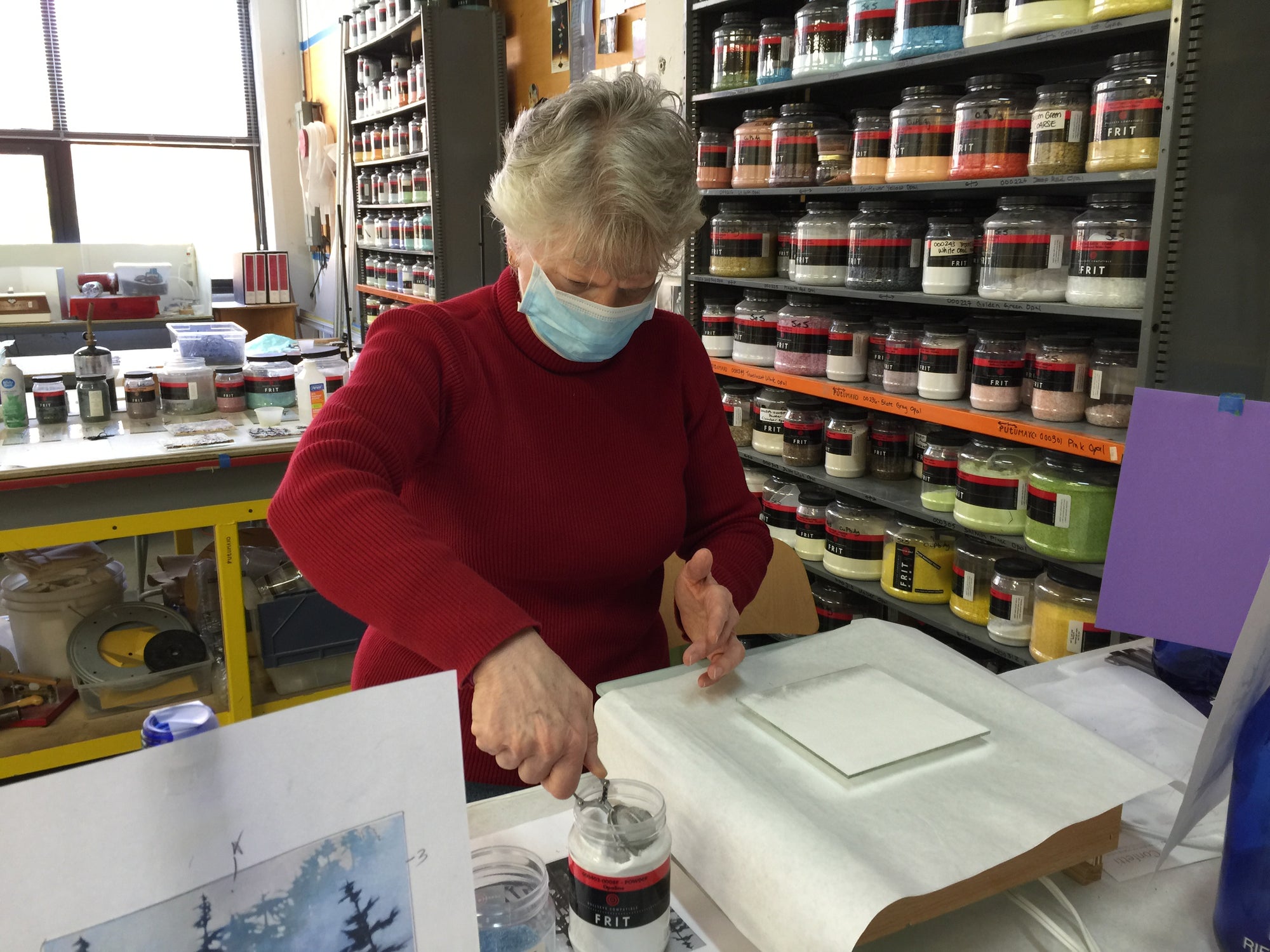 Personalized Class - Landscapes in Kilnformed Glass