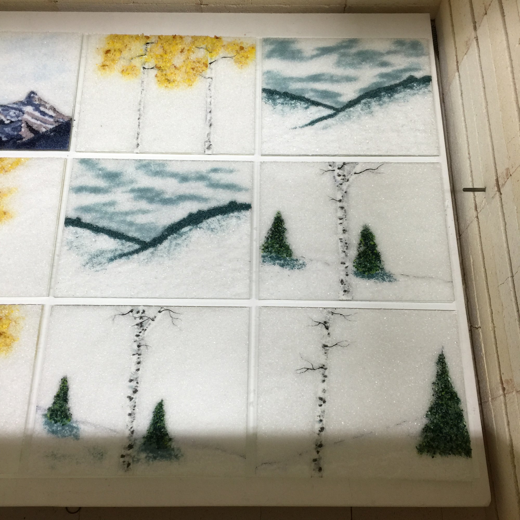 Personalized Class - Landscapes in Kilnformed Glass
