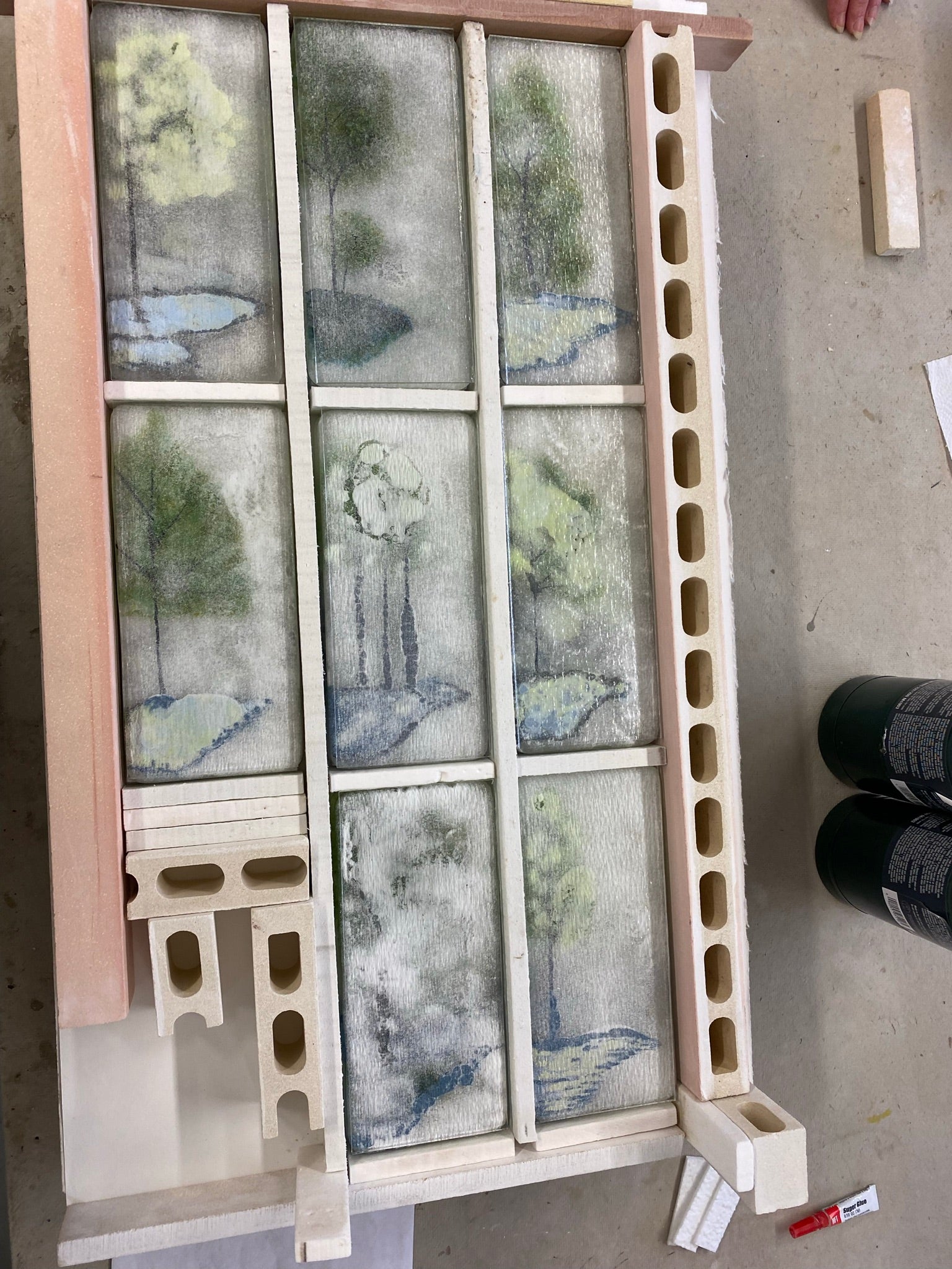 A Sense of Place: Intro to Working Thick &amp; Creating Depth with Kiln-Fired Glass