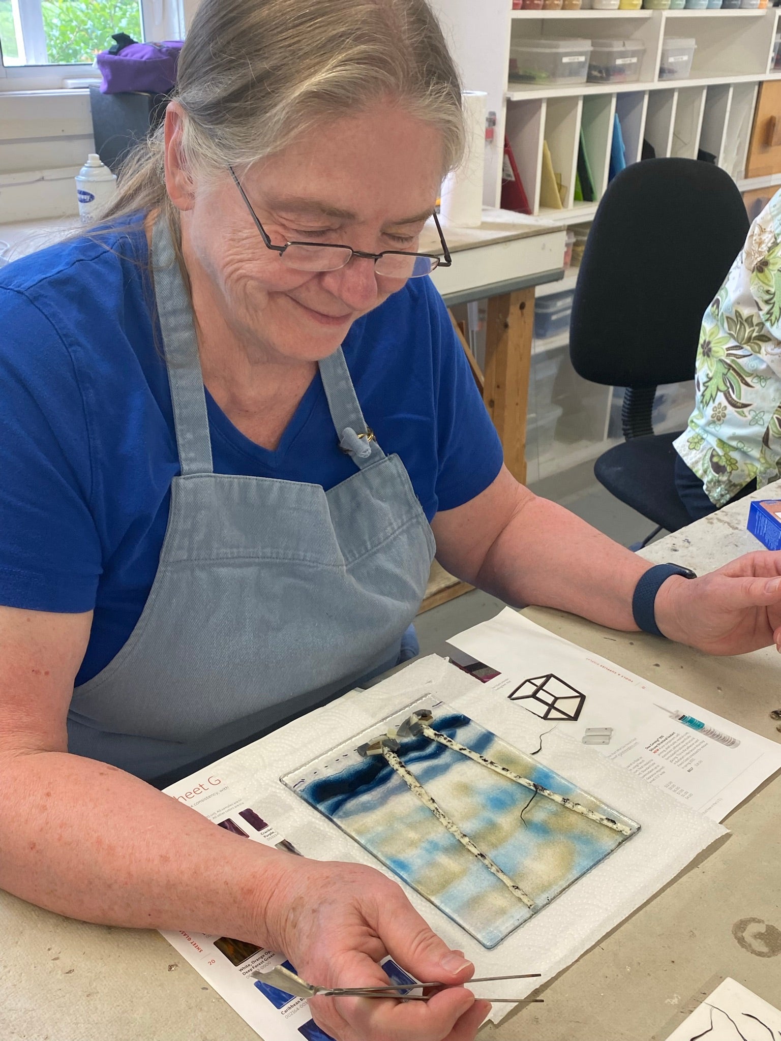 A Sense of Place: Intro to Working Thick &amp; Creating Depth with Kiln-Fired Glass