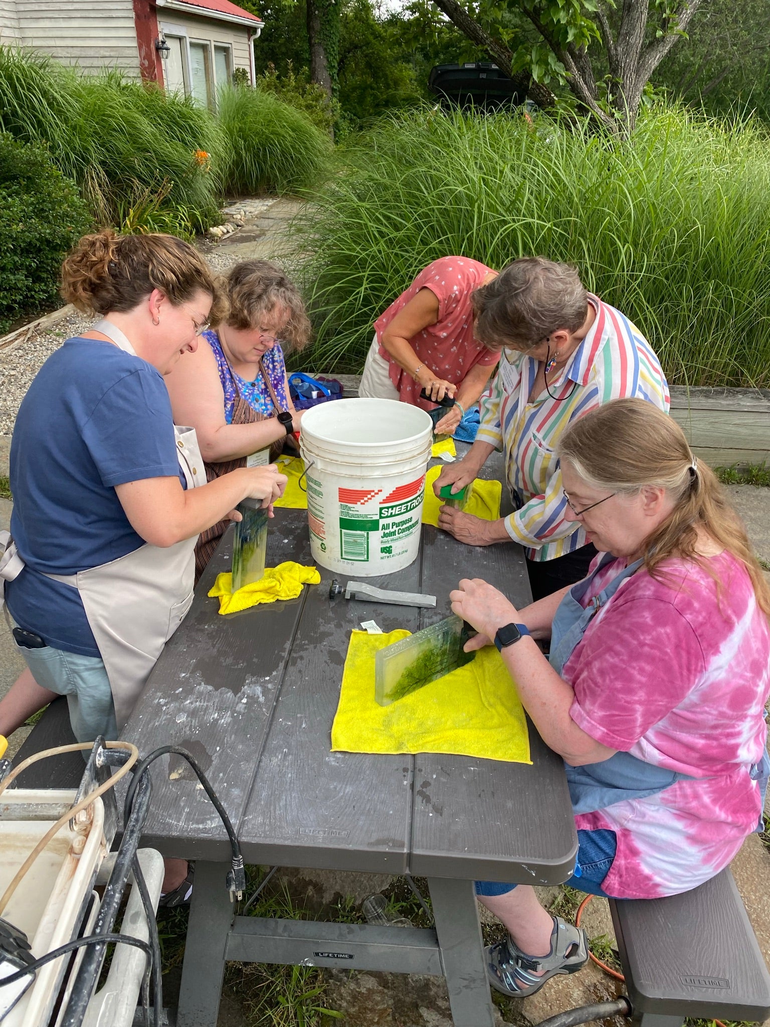 A Sense of Place: Intro to Working Thick &amp; Creating Depth with Kiln-Fired Glass