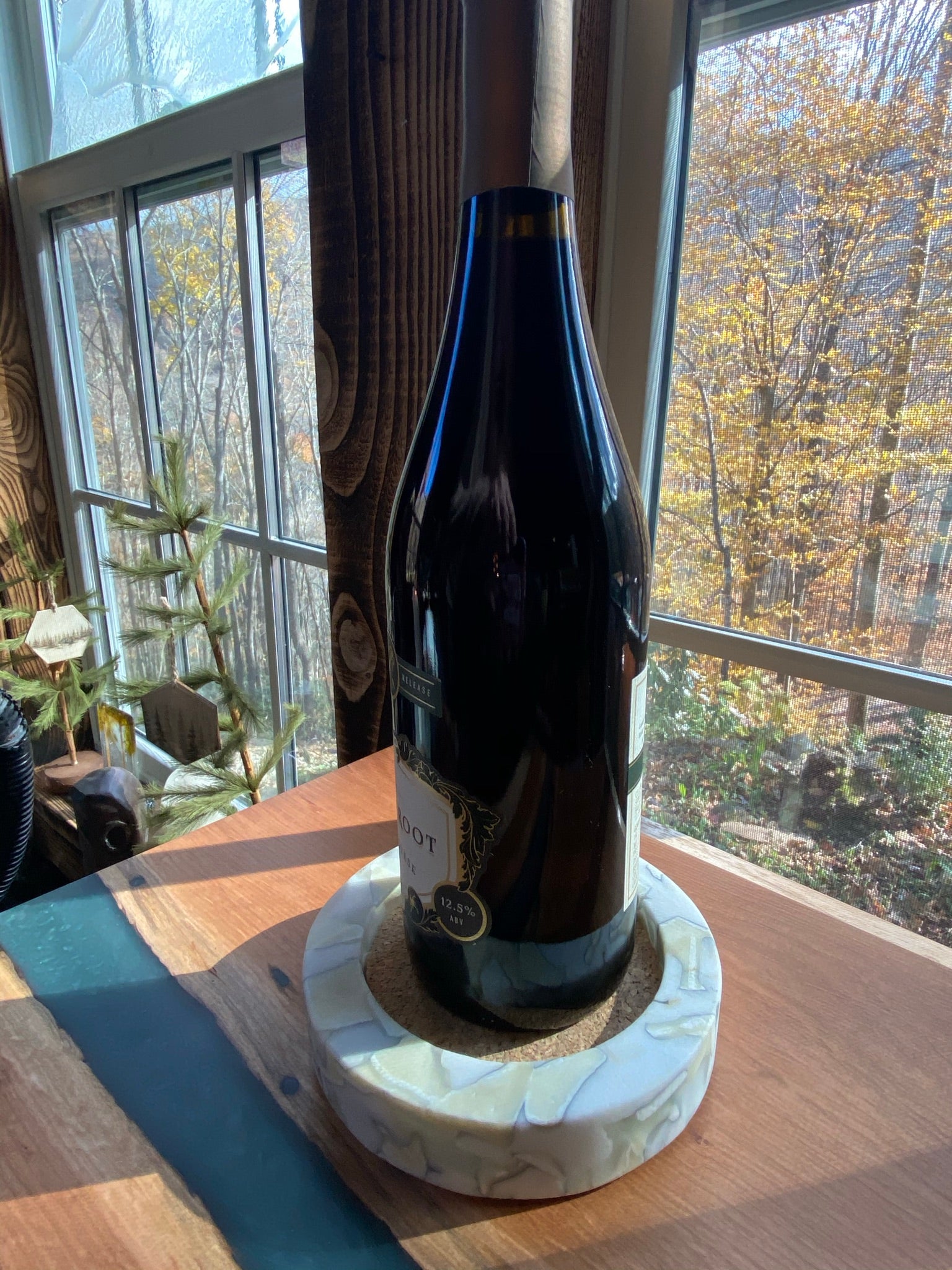 Wine Bottle / Pillar Candle Coasters