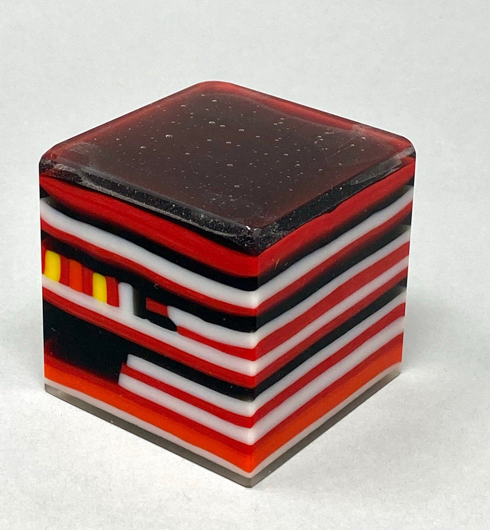 Layers of Color Paperweights / Cubes