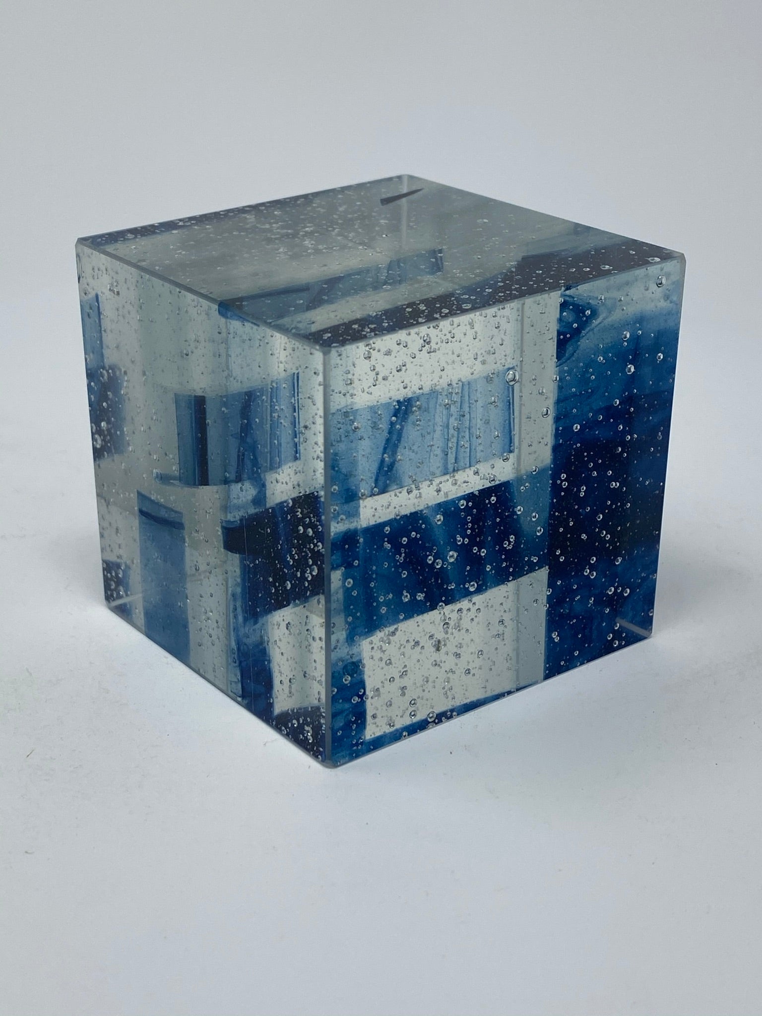 Layers of Color Paperweights / Cubes