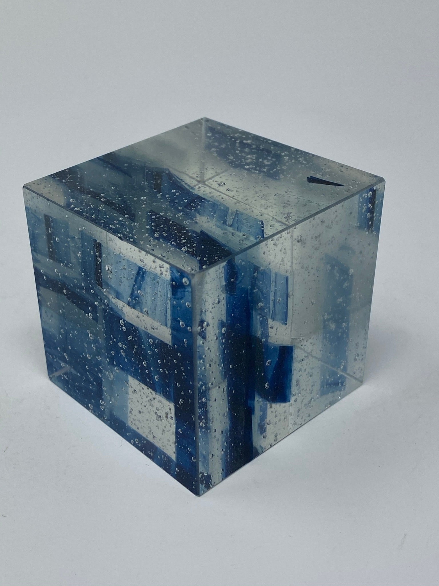 Layers of Color Paperweights / Cubes