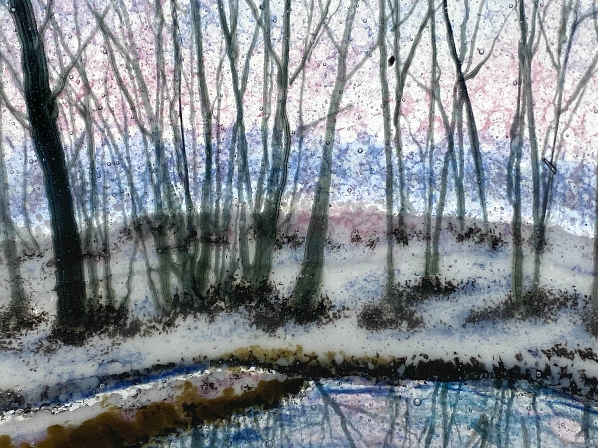 Riverside Winter Sunset