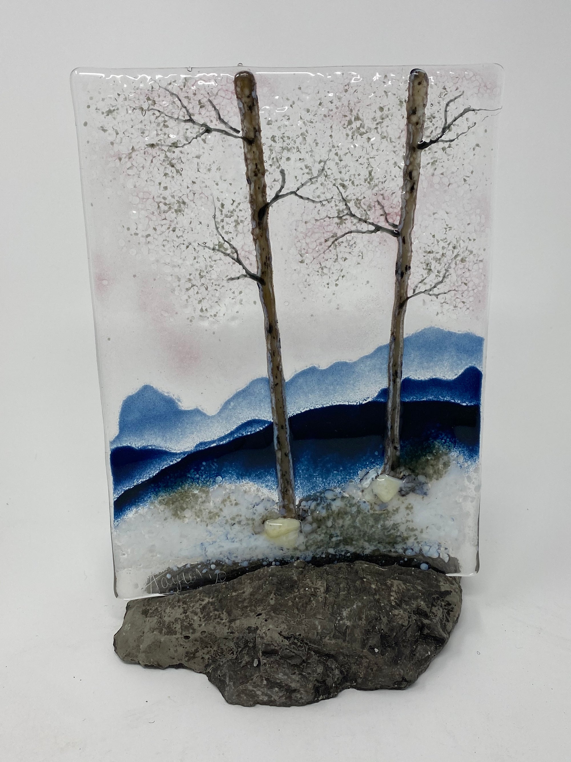 Seasonal Landscapes with Rock Base