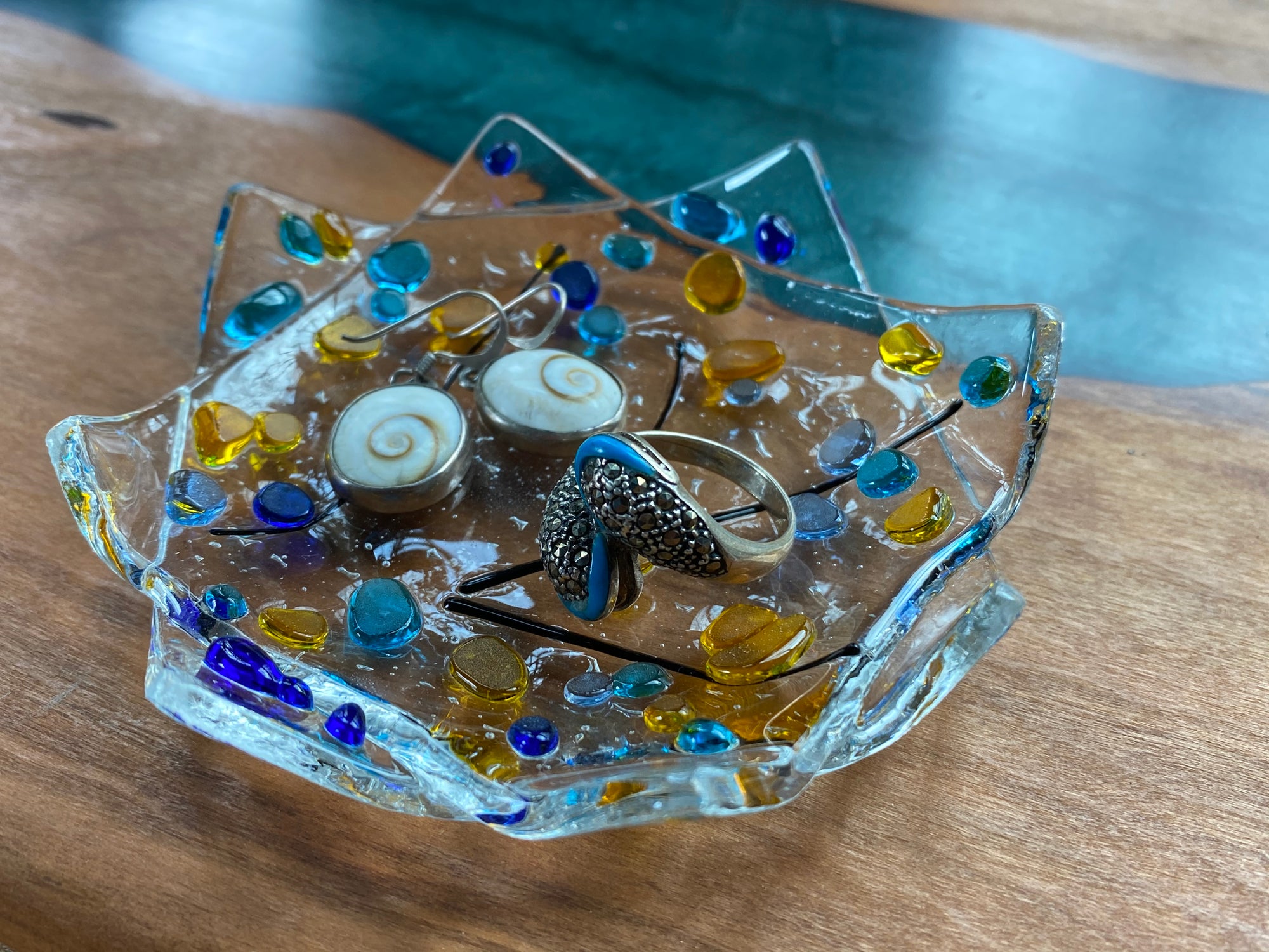 Dots of Color Star Dishes