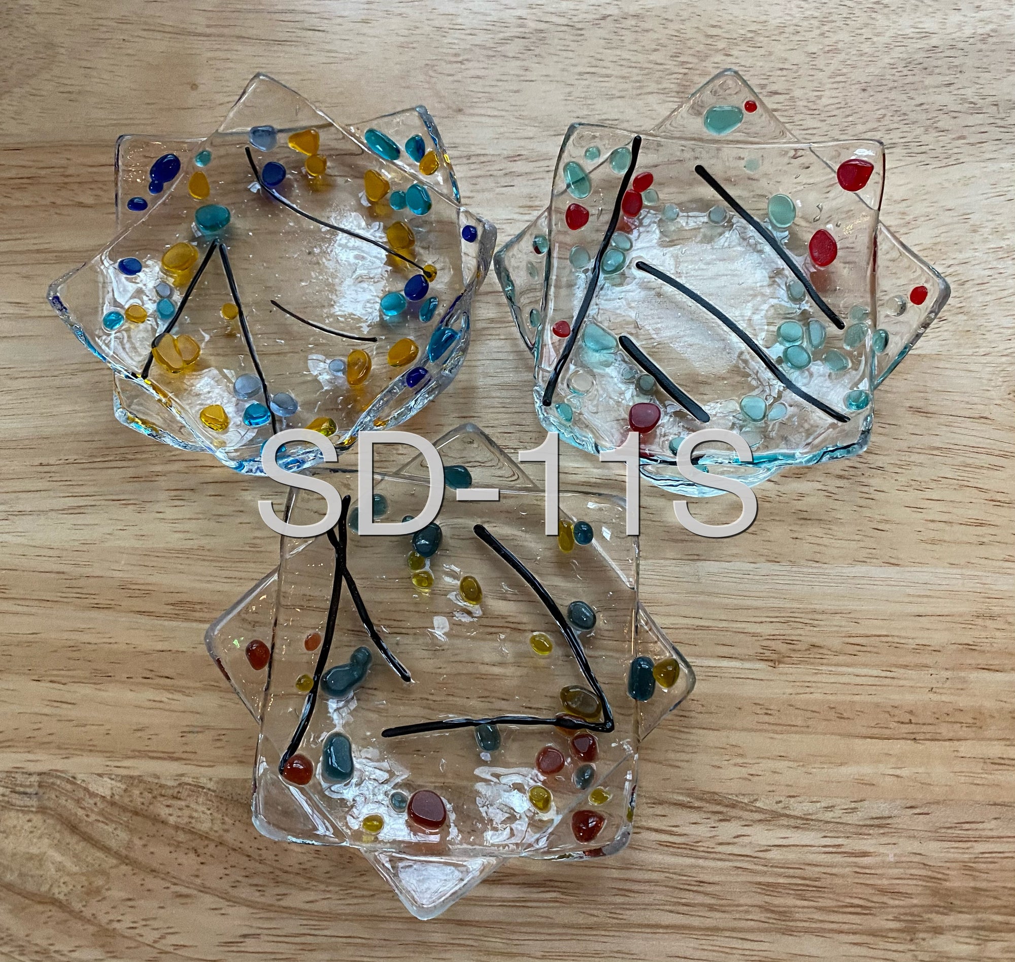 Dots of Color Star Dishes