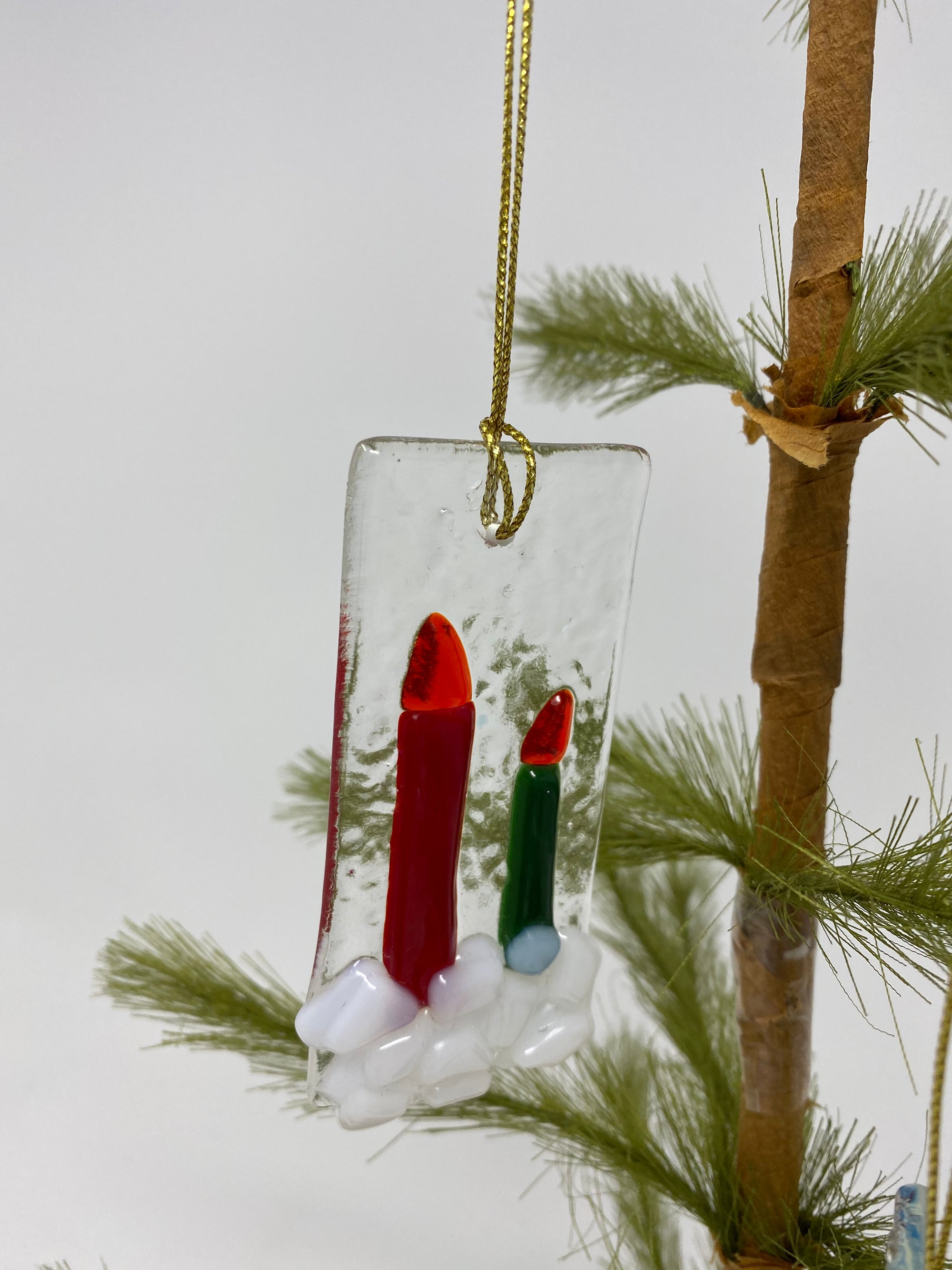 Candle Stick Xmas Ornaments