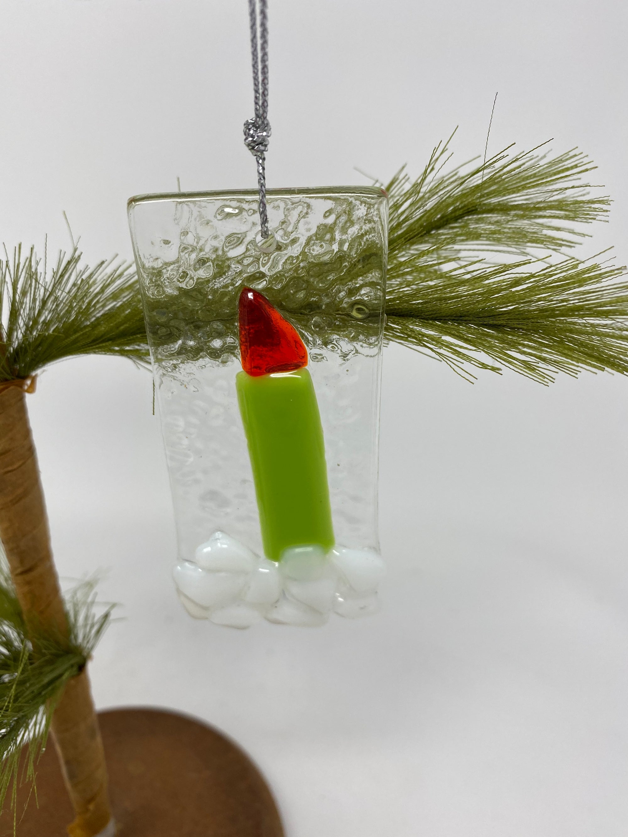 Candle Stick Xmas Ornaments