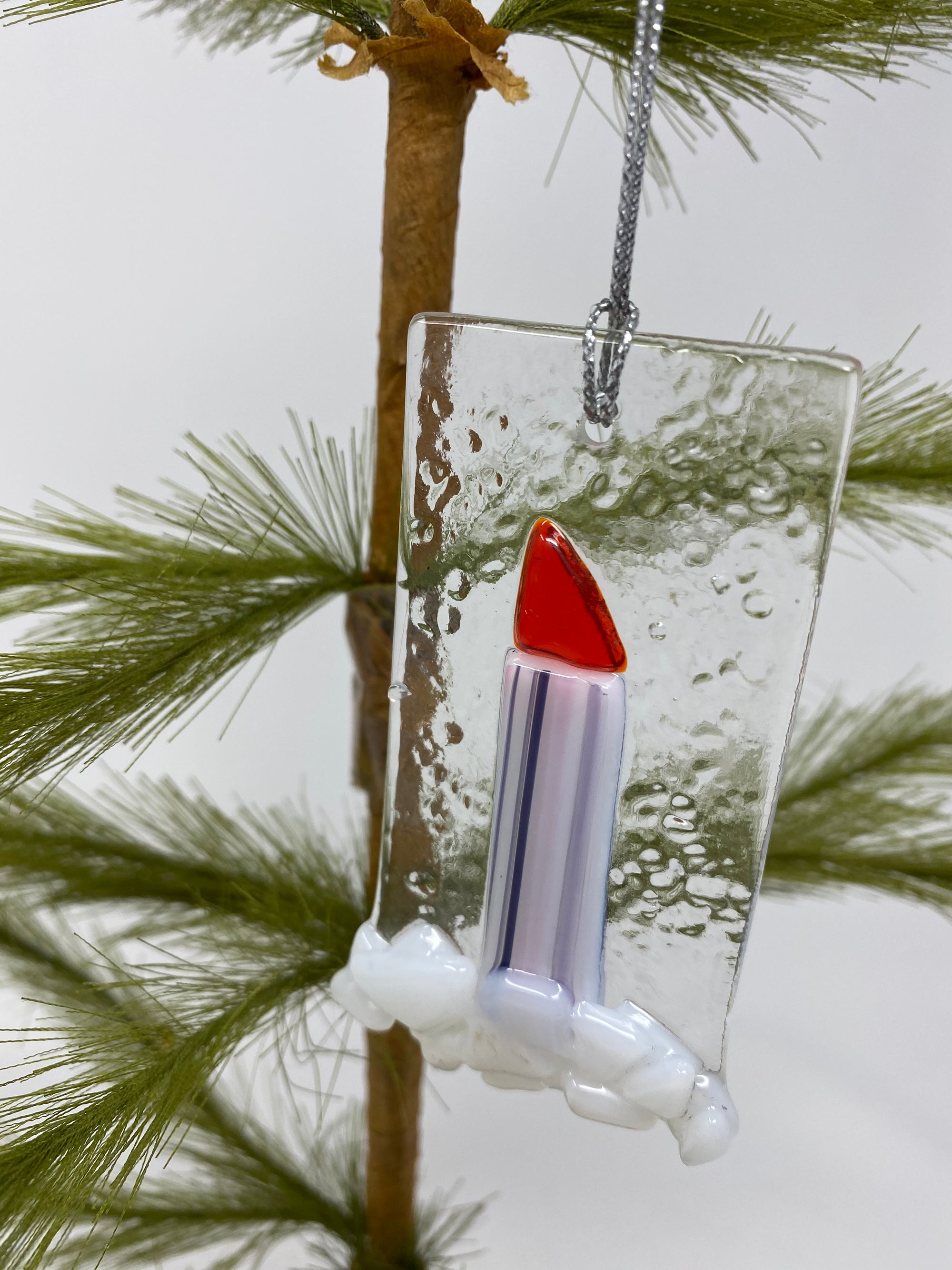 Candle Stick Xmas Ornaments