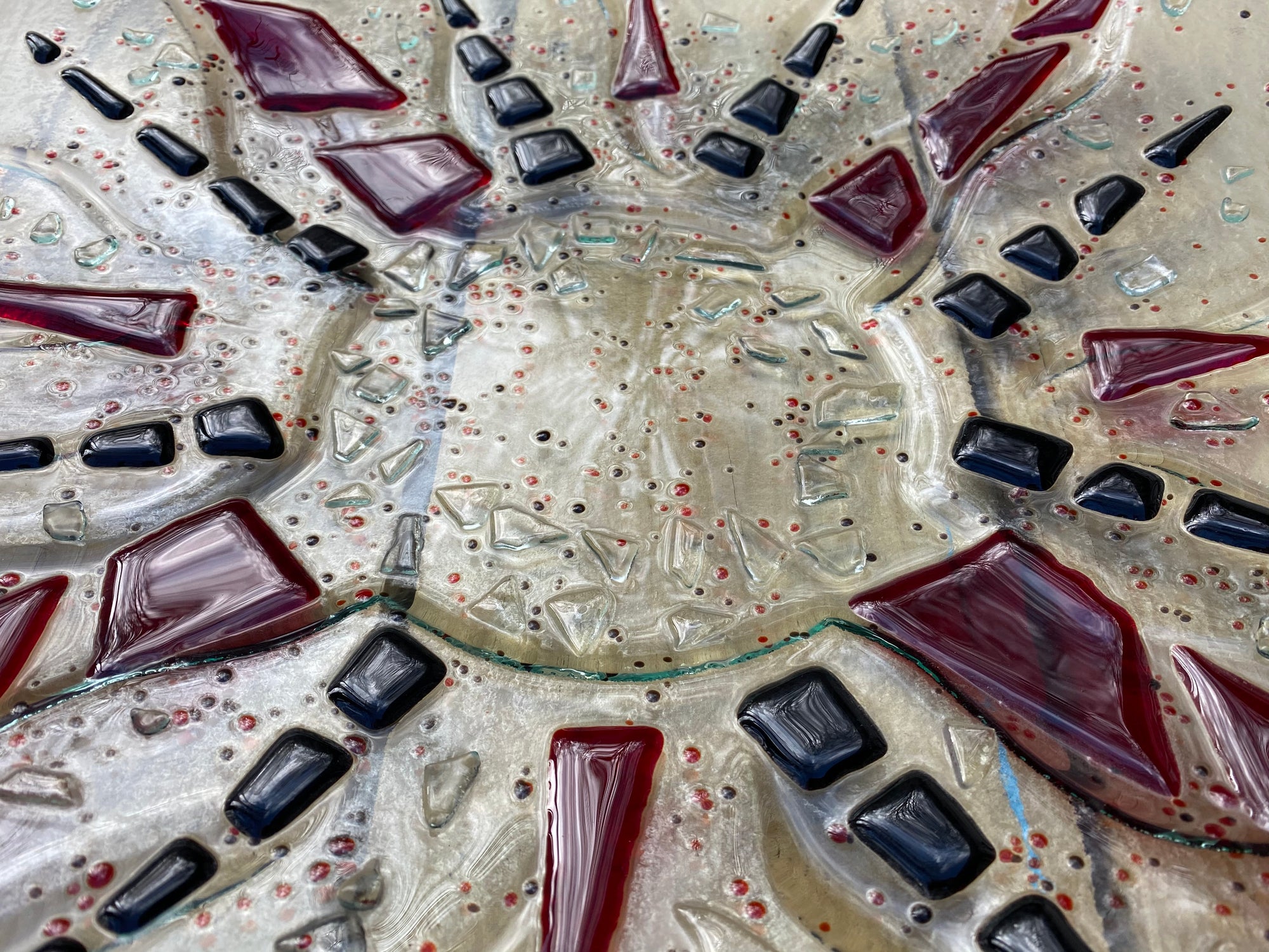 Recycled Glass Serving Platters