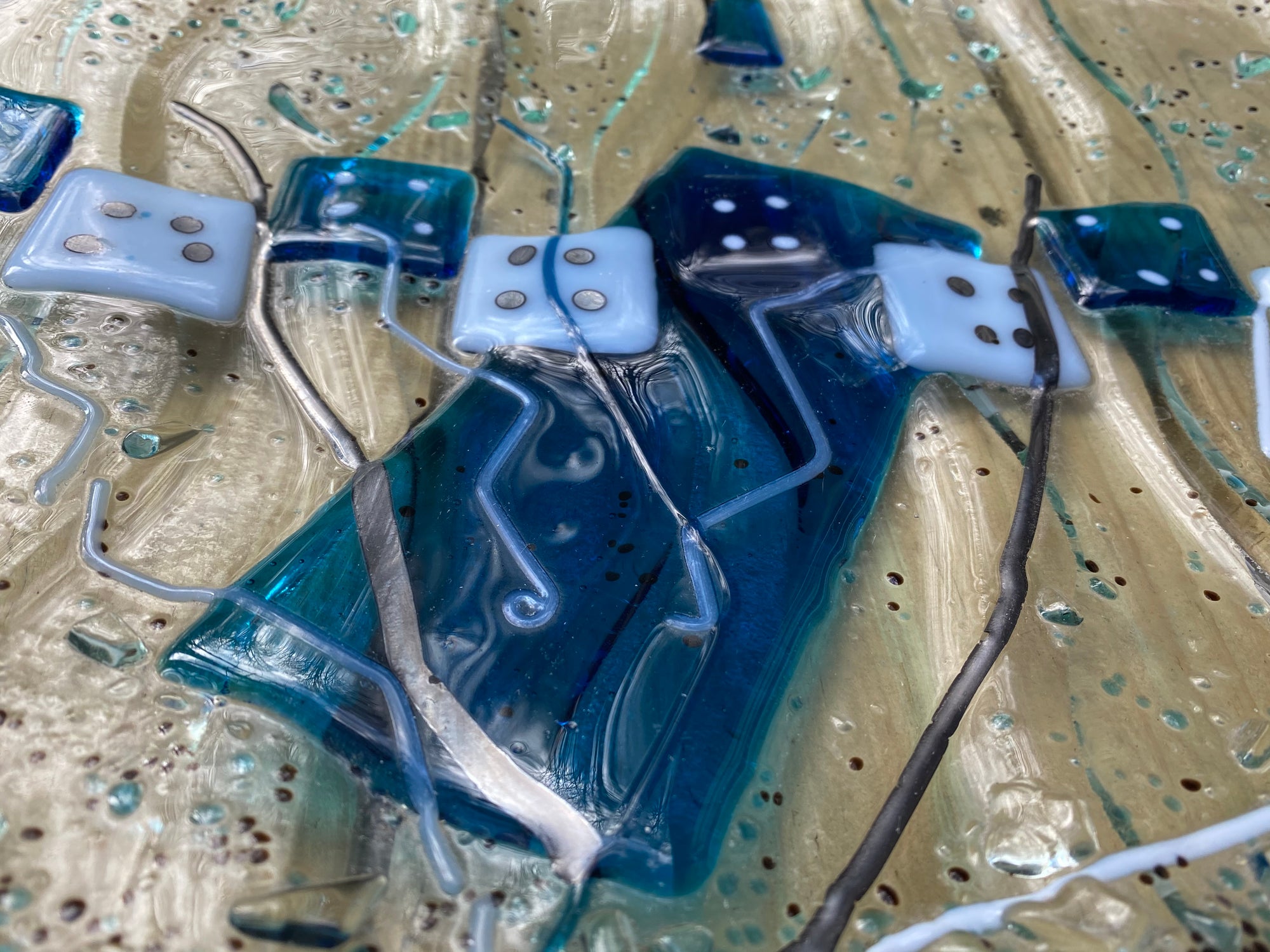 Recycled Glass Serving Platters