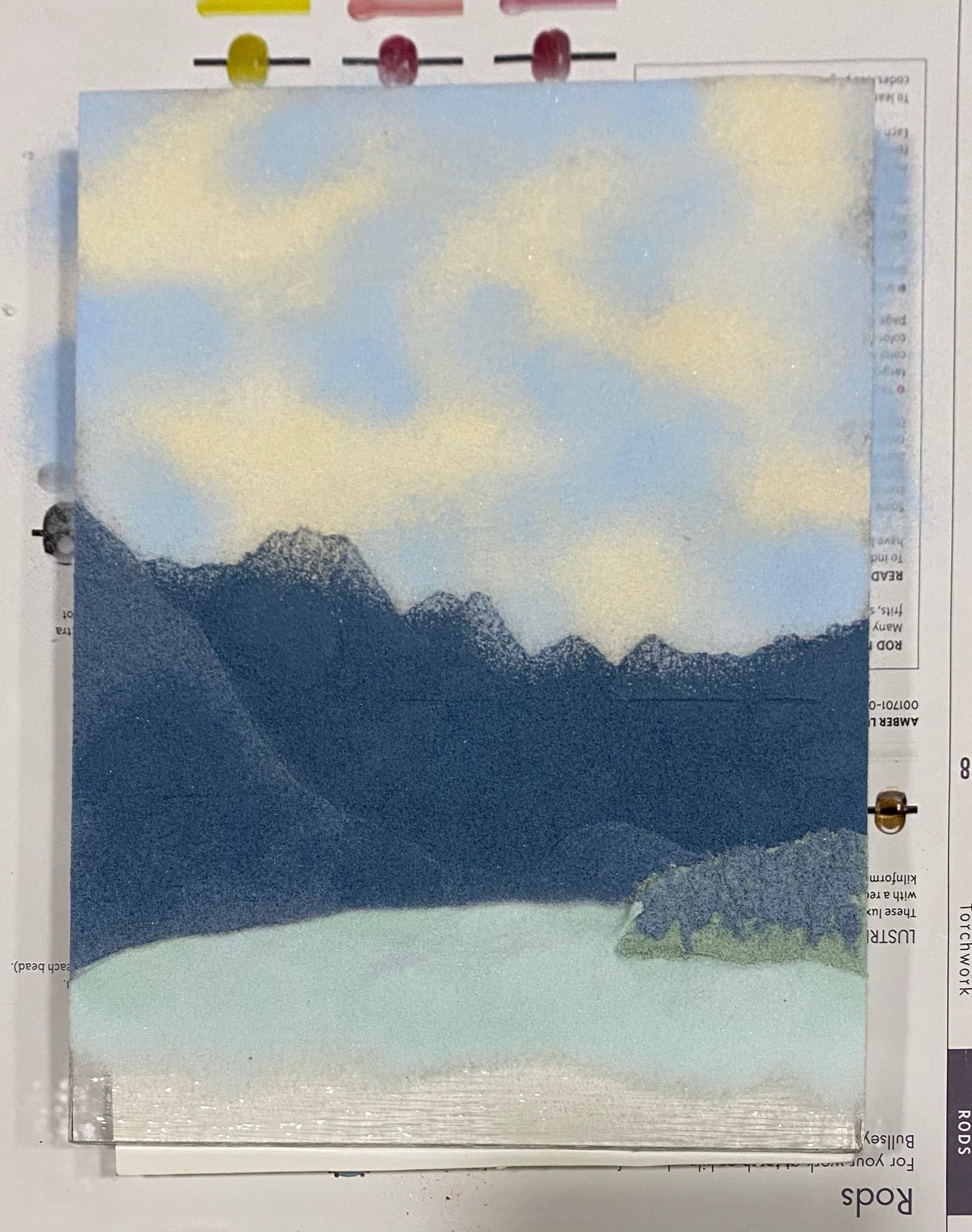 Personalized Class - Landscapes in Kilnformed Glass